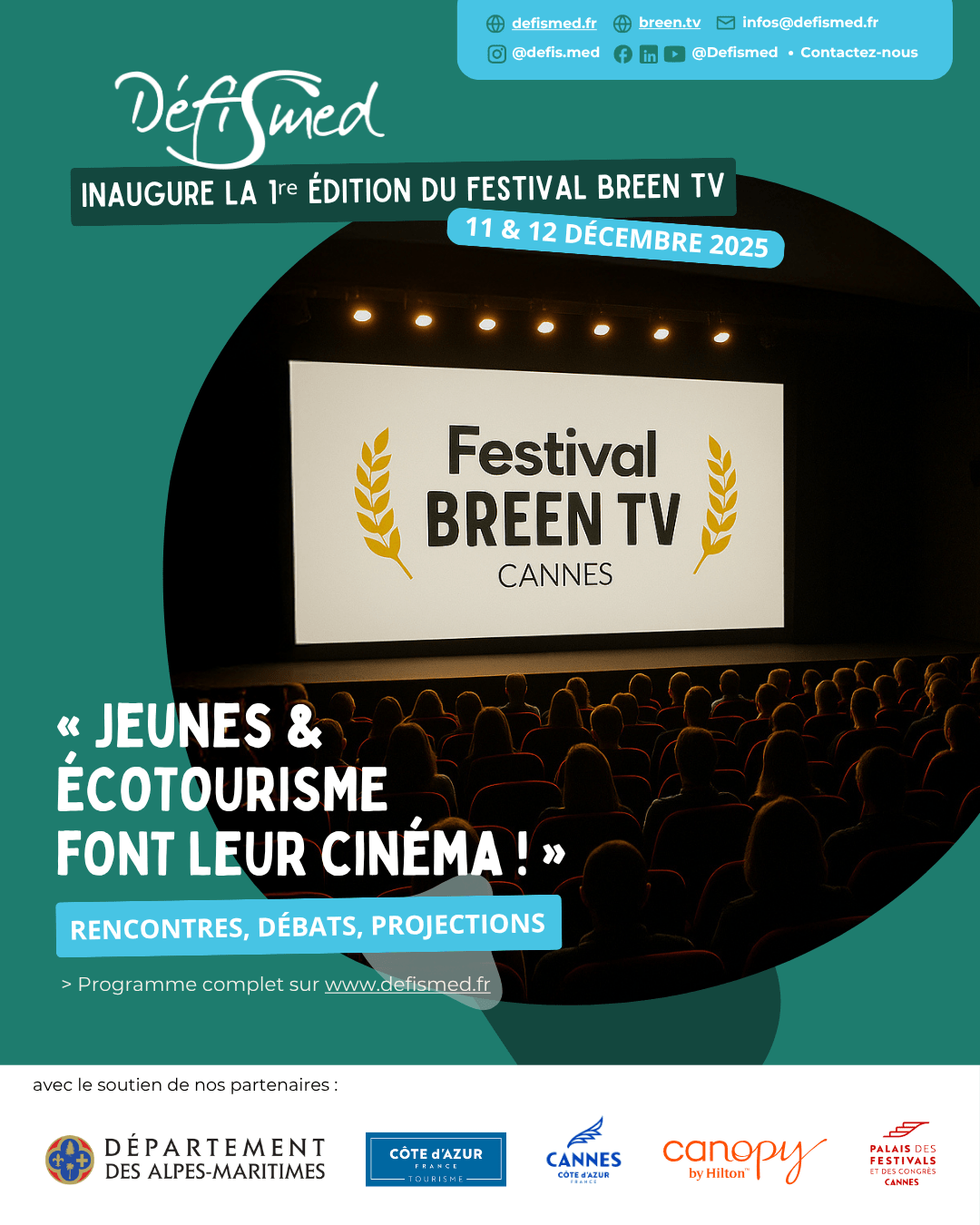Affiche Festival Breen TV Cannes